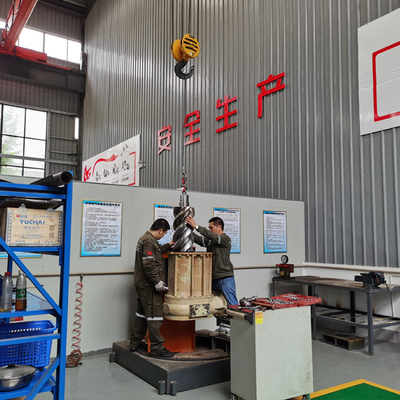 东方电气集团英格索兰空压机45m³/min转子车间大修